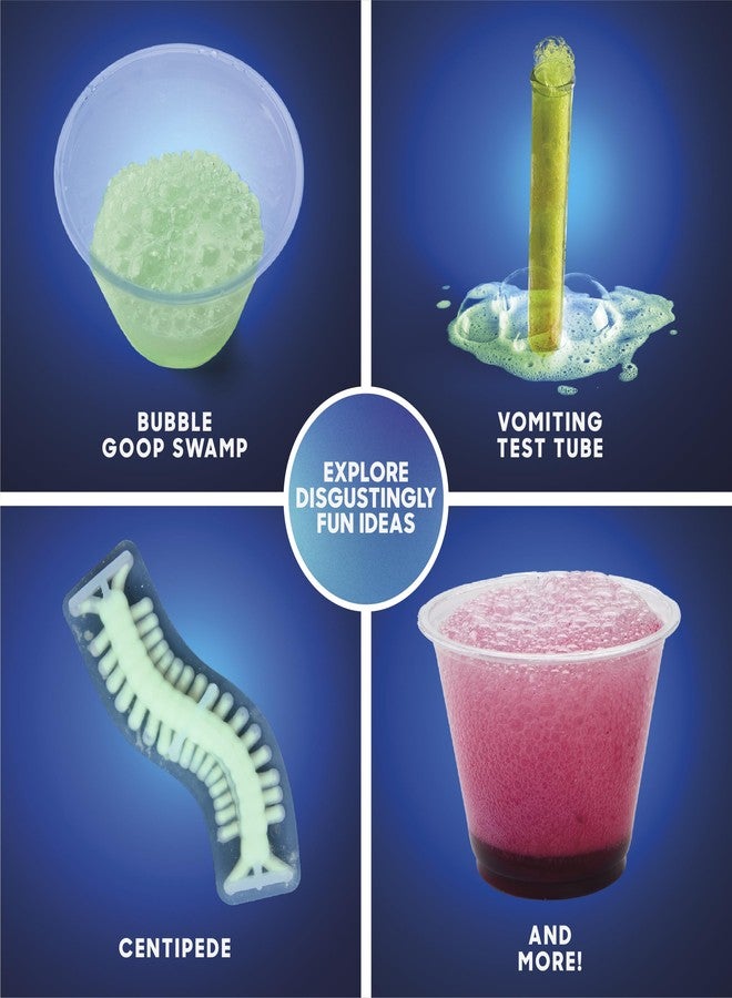 Discovery Kids Discovery™ Big Creepy Science Lab - 65 Experiments STEM Kit for Kids| Slime, Reactions, Crystals & Gross Science| Educational Learning Project Activity Set| Chemistry & Physics Toy Gift| Ages 8+ - Image 4