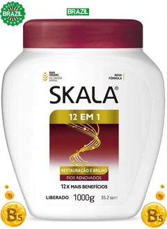 SKALA Skala 12 In 1 Restoration and Shine -Conditioning Hair Treatment Cream 1000g  - Image 1
