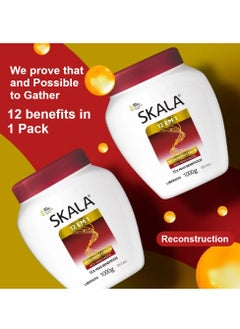 SKALA Skala 12 In 1 Restoration and Shine -Conditioning Hair Treatment Cream 1000g  - Image 5