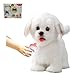 CU-MATE Plush Interactive Maltese Simulation Dog Puppy Dog Toy for Kidswith Walking Barking Wagging Tail Talking Robotic Present Pet Toy for Toddler Kids Girls Boys - Image 2
