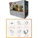 CU-MATE Plush Interactive Maltese Simulation Dog Puppy Dog Toy for Kidswith Walking Barking Wagging Tail Talking Robotic Present Pet Toy for Toddler Kids Girls Boys - Image 4