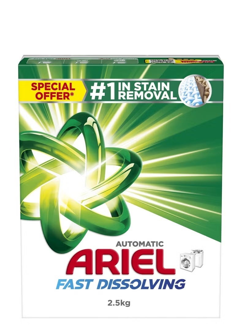 Ariel Fast Dissolving Laundry Detergent Powder - Image 1