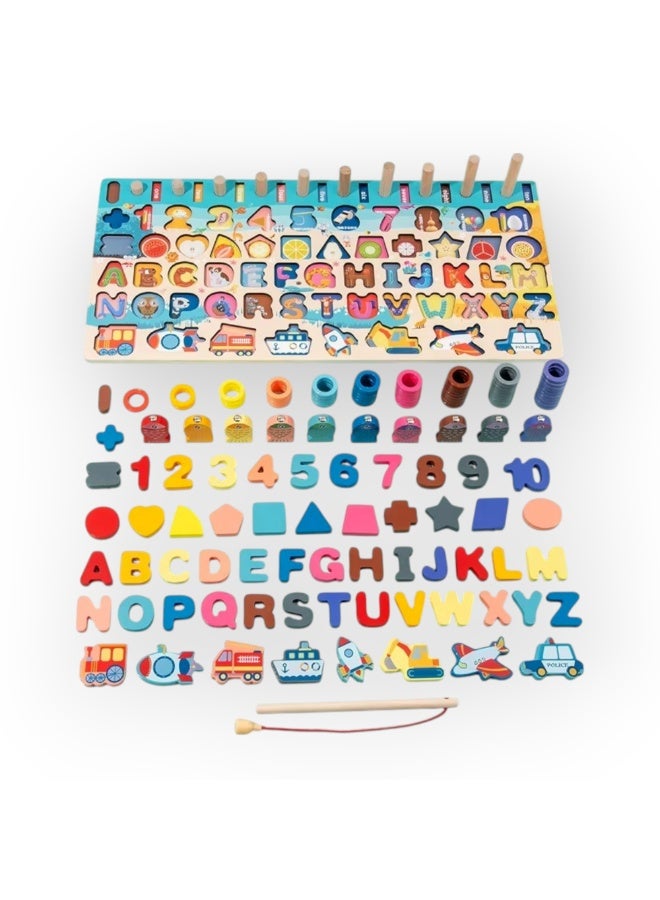 بيكا بلوم لوح بازل مونتيسوري خشبي - Image 1