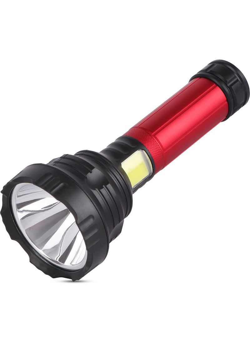 Care4 Care 4 3COB5 W USB Rechargeable LED Flashlight Torch Multicolor 19 cm Rechargeable  - Image 1
