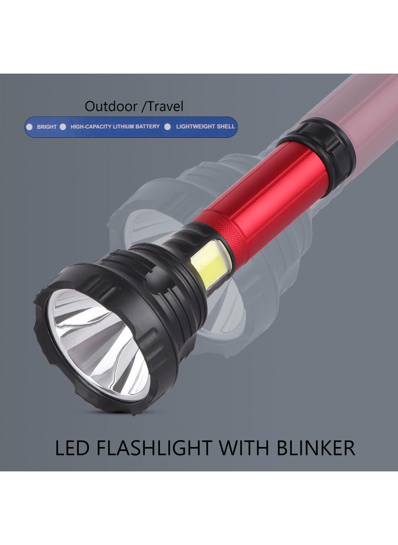 Care4 Care 4 3COB5 W USB Rechargeable LED Flashlight Torch Multicolor 19 cm Rechargeable  - Image 3