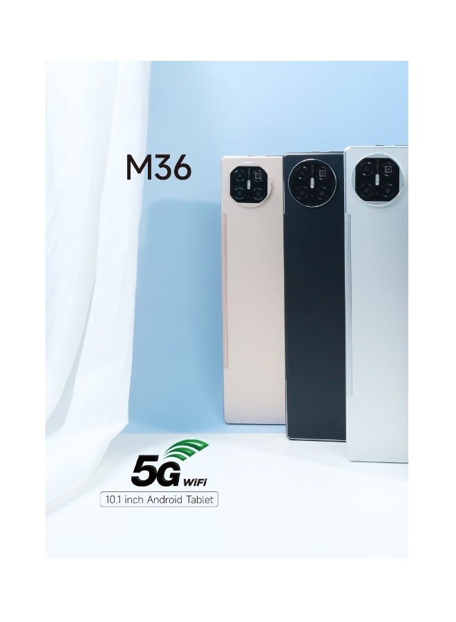 REBENUO M36 Tablet 10.1 Inch Dual SIM 5G Wi-Fi 12GB RAM 512GB Internal Storage 5G Technology Updated Version (Black) - Image 2