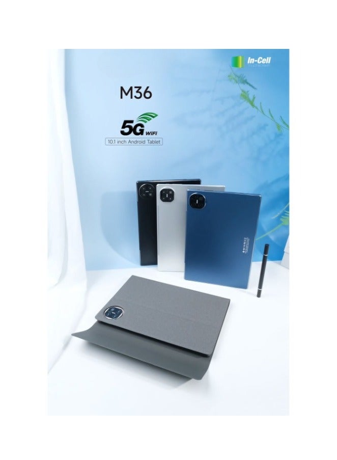 REBENUO M36 Tablet 10.1 Inch Dual SIM 5G Wi-Fi 12GB RAM 512GB Internal Storage 5G Technology Updated Version (Black) - Image 5