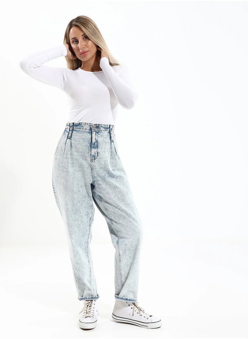COTTONIL - Cottonil® Women Top Long Sleeves Round Neck White - Image 1