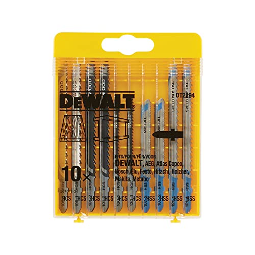Dewalt DT2294-QZ Jigsaw Blade-Set (10 piece) - Image 1