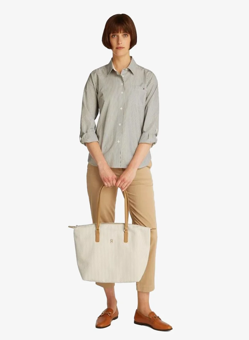 TOMMY HILFIGER POPPY SUMMER TOTE BAG