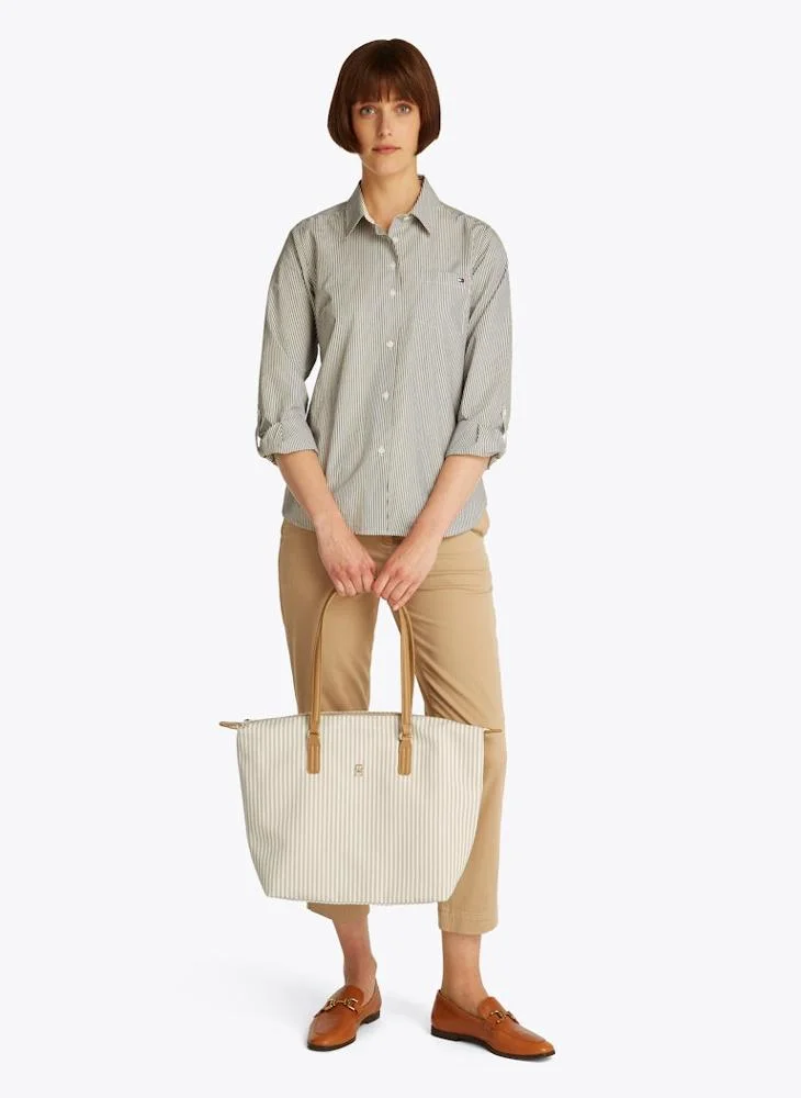 TOMMY HILFIGER POPPY SUMMER TOTE BAG