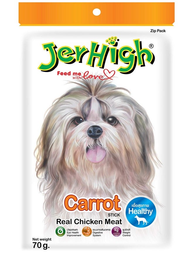 JerHigh Carrot Stick Dog Treats For All Life Stages, 70G, 1 Count - pzsku/Z125CEA1A033A15EFBC8DZ/45/_/1738306140/943a3ec8-5e23-47a9-bbaa-f1f8e6505ca3