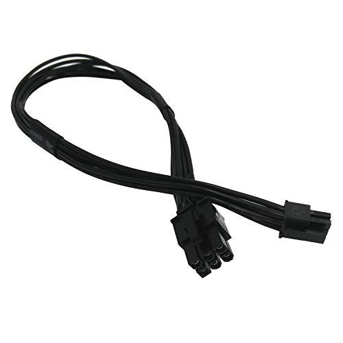 COMeap Mini 6 Pin to 6 Pin PCI Express Video Card Power Adapter Cable for Mac Pro G5 14-inch(35cm)(Pack of 2) - Image 1