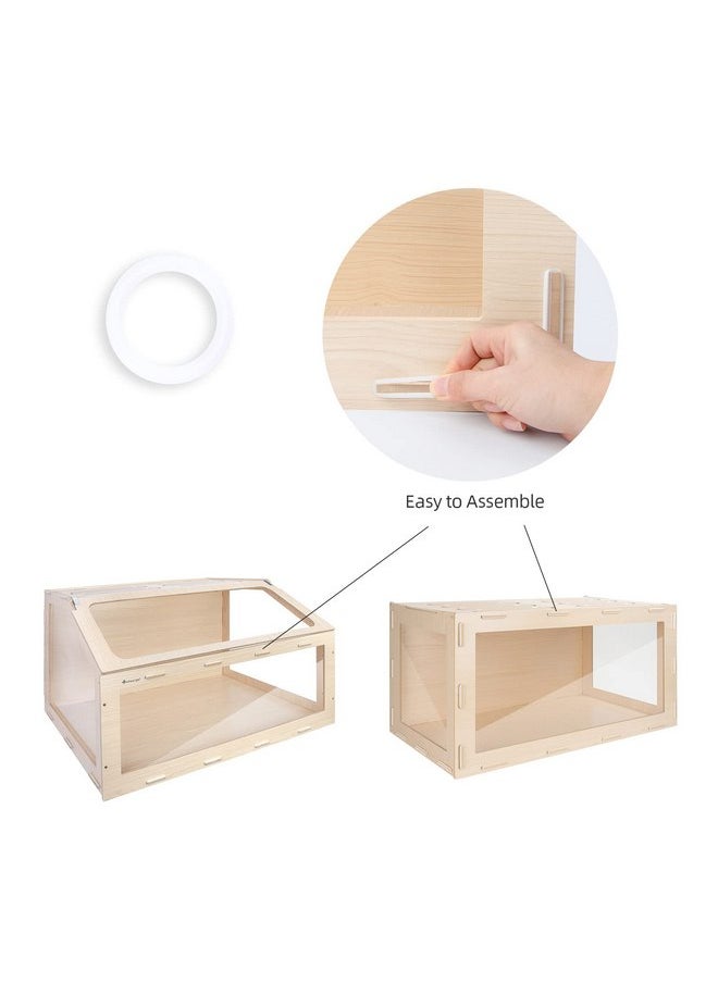 Niteangel - Niteangel Hamster Cage Accessories Supply - fits for Niteangel Bigger World Series Hamster Cage | Vista Series Hamster Cage Only (Cage Accessories - Silicone Ring Pack) - Image 1