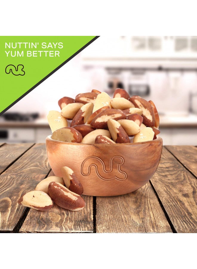 NUT CRAVINGS - Raw Brazil Nuts, Unsalted, No Shell, Whole, (32oz - 2 LB) Bulk Nuts Packed Fresh in Resealable Bag - Kosher Healthy Snack, Natural Keto Vegan - Image 1