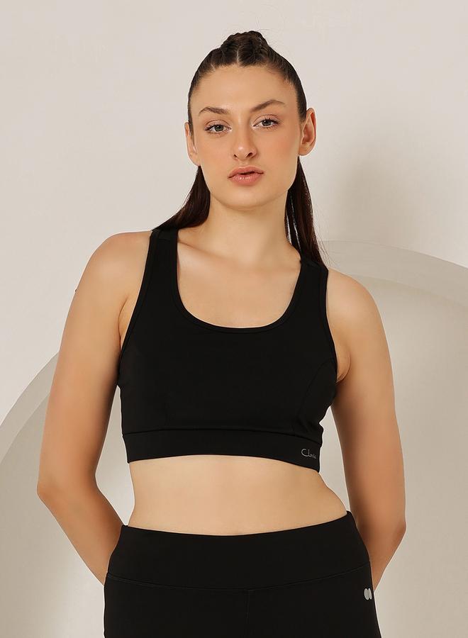 Clovia Medium Impact Padded Racerback Sports Bra - Image 3