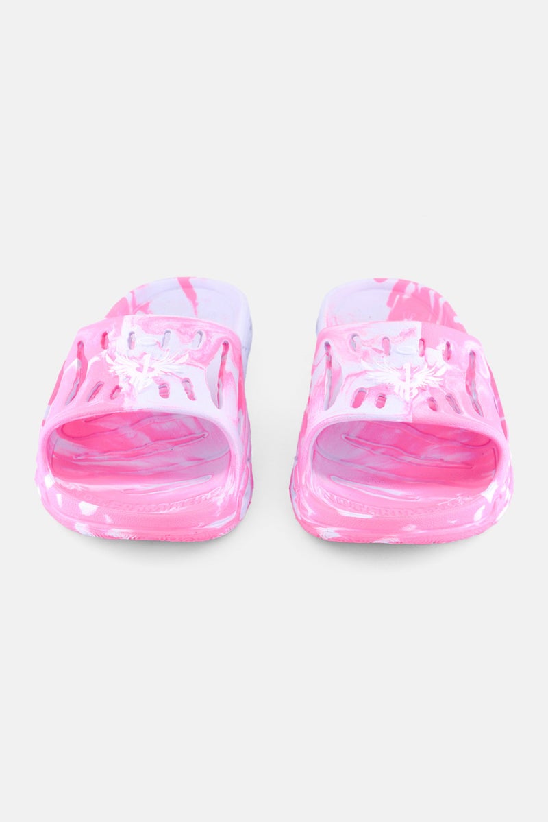 PUMA Men Mb 03 Slip On Slides, Pink/White - Image 4