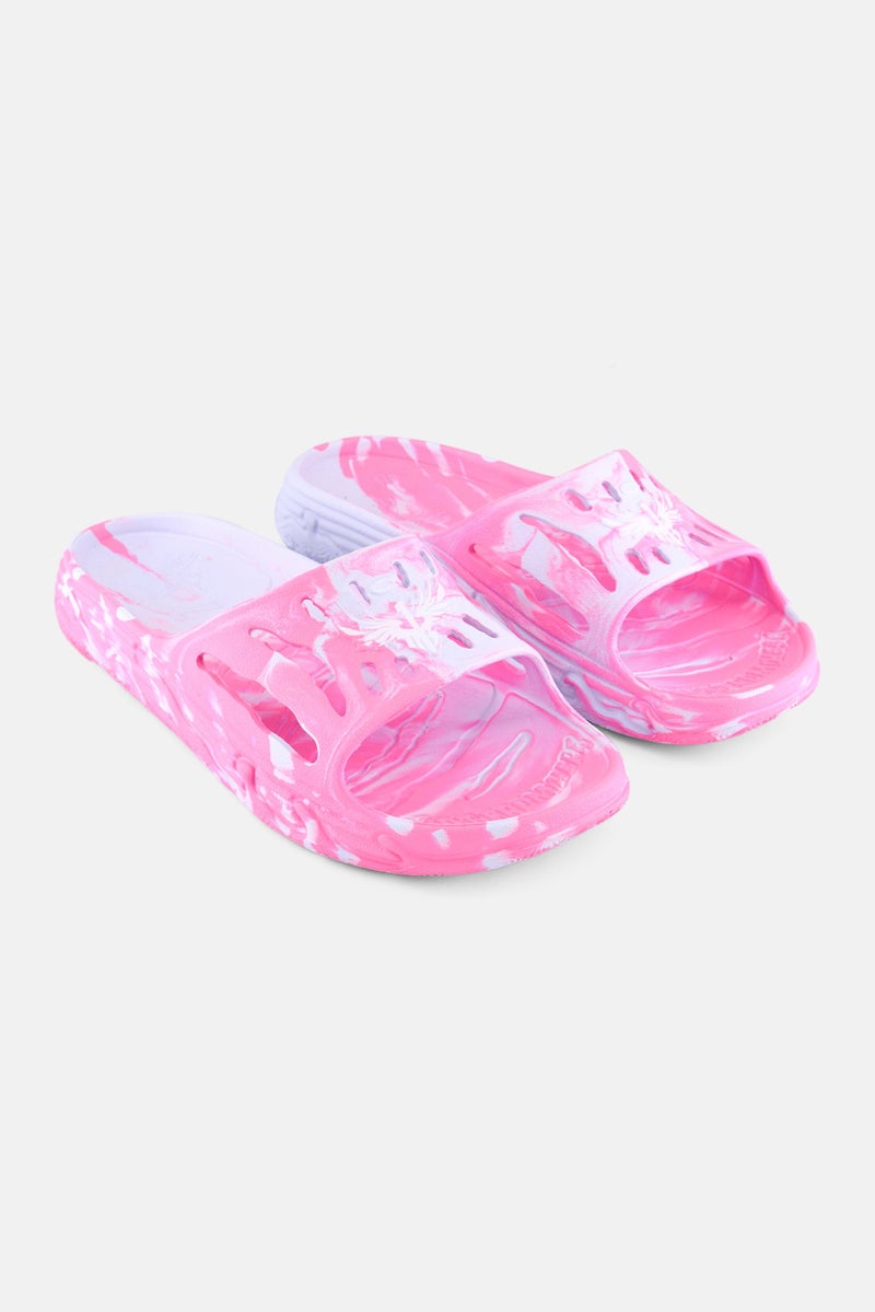 PUMA Men Mb 03 Slip On Slides, Pink/White - Image 1