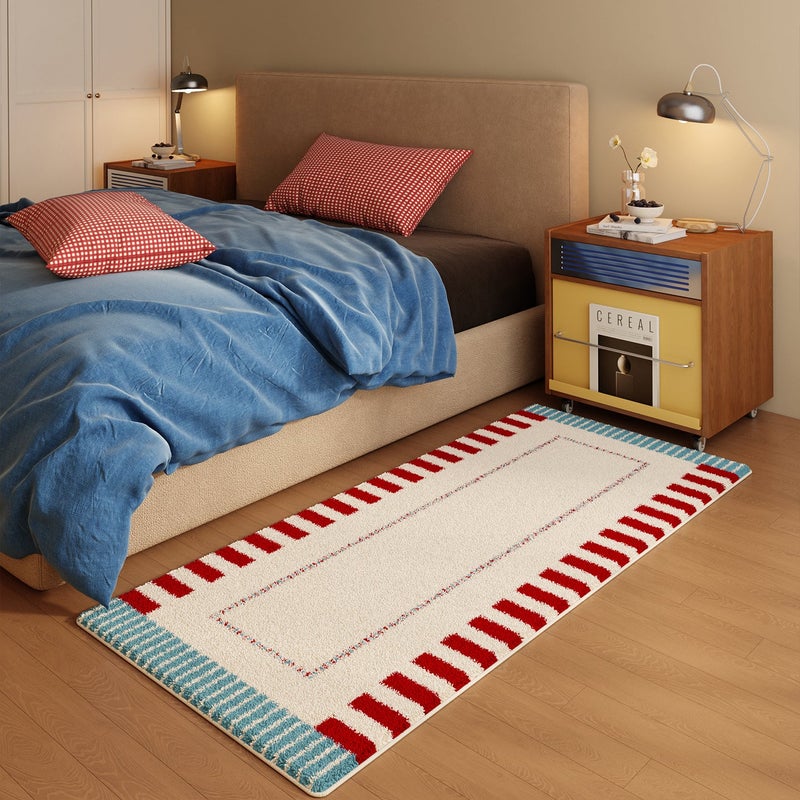 Tnessential Blue Checkered Rug - Image 2