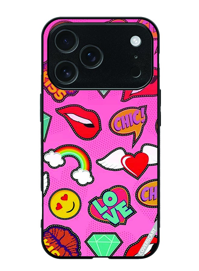 COVERSCART Protective Case Cover For Apple iPhone 17 Pro Max Love Design Multicolour