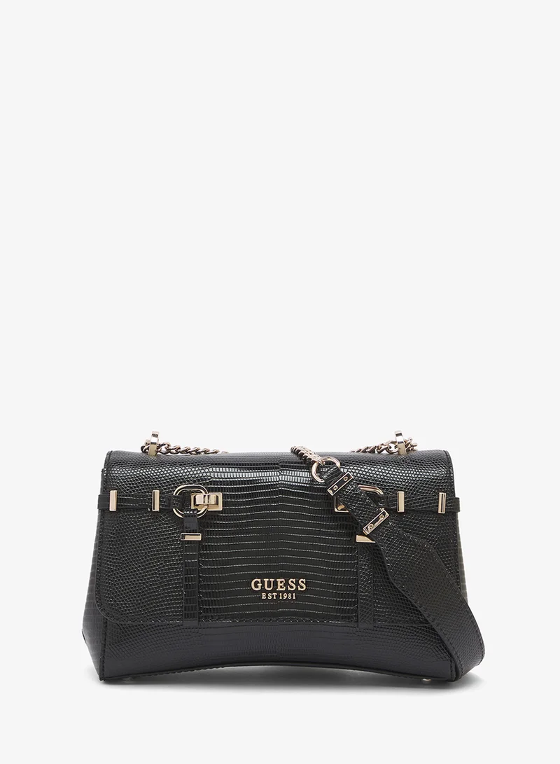 جس Leona Convertible Crossbody Flap Over Bag