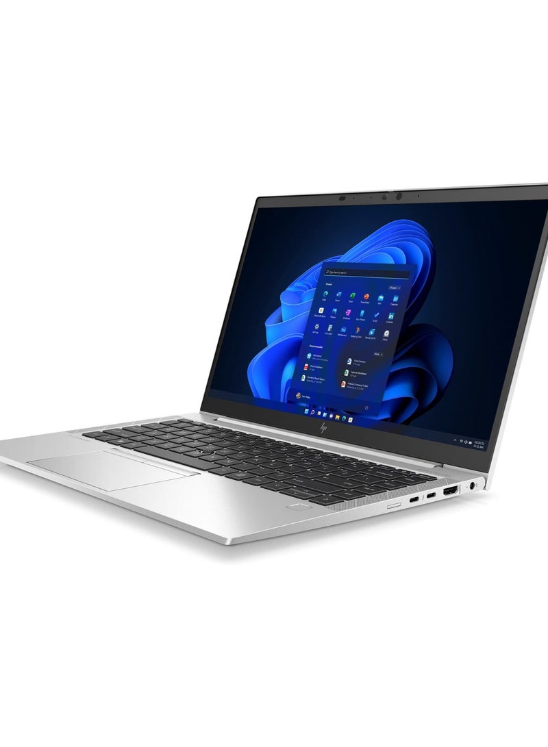 HP EliteBook 840 G8 (Upgraded Version) Laptop With 14-Inch FHD Display, Core i5-1135G7 Processor/16GB RAM/1TB SSD/Intel UHD Graphics/Windows 11 Pro/ English/Arabic Silver - Image 1