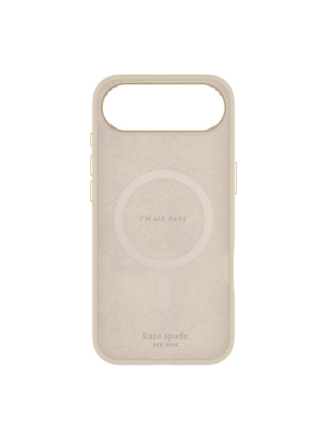 Kate Spade Case w/ Magsafe for Apple iPhone 17 Air 6.5" | 12-Ft Drop Protection w/ Anti-Scratch Anti Color Fade Coating, Raised Edges, Fashion Case, Wireless Charging - Perfect Beige - Image 2