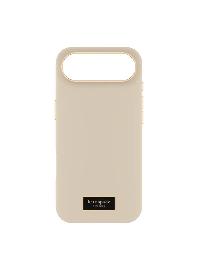 Kate Spade Case w/ Magsafe for Apple iPhone 17 Air 6.5" | 12-Ft Drop Protection w/ Anti-Scratch Anti Color Fade Coating, Raised Edges, Fashion Case, Wireless Charging - Perfect Beige - Image 1