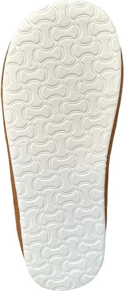 Liger Ultra Light Palm Patterned Wool Home Shoes Women Slippers Tan - Image 5