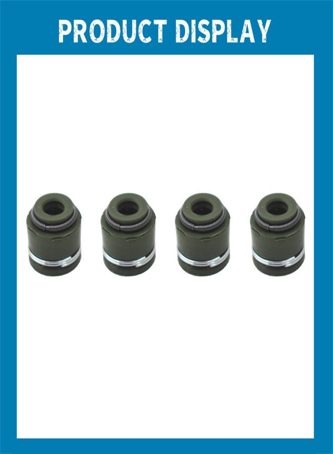 Silscvtt Valve Seals Replacement for Honda TRX400EX TRX250X 300 400 Set of 4 - Image 5