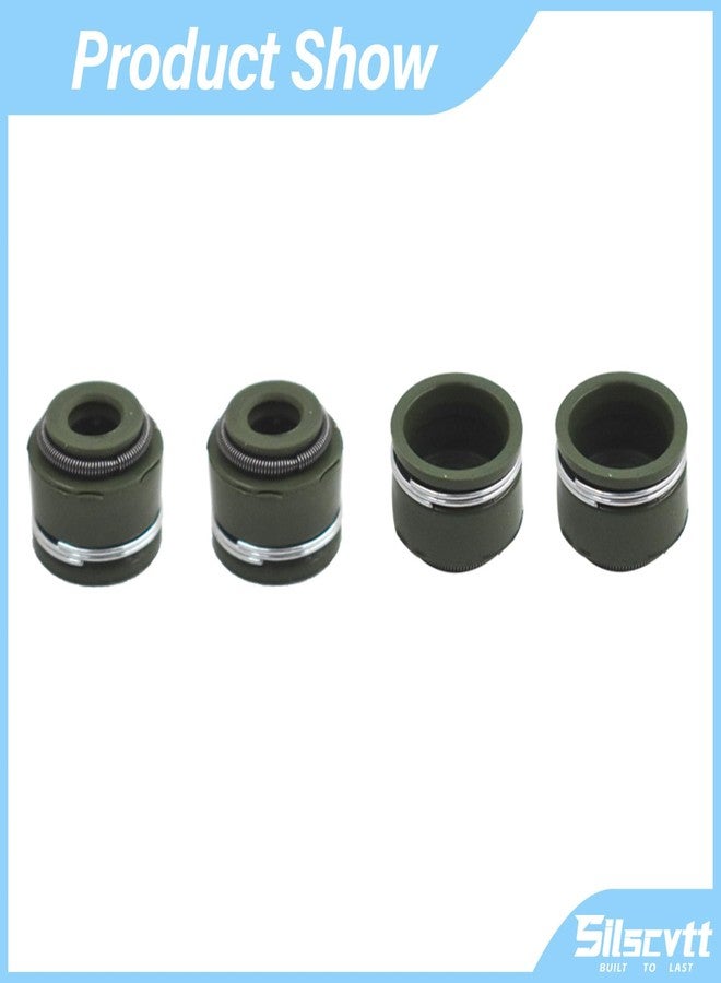 Silscvtt Valve Seals Replacement for Honda TRX400EX TRX250X 300 400 Set of 4 - Image 2