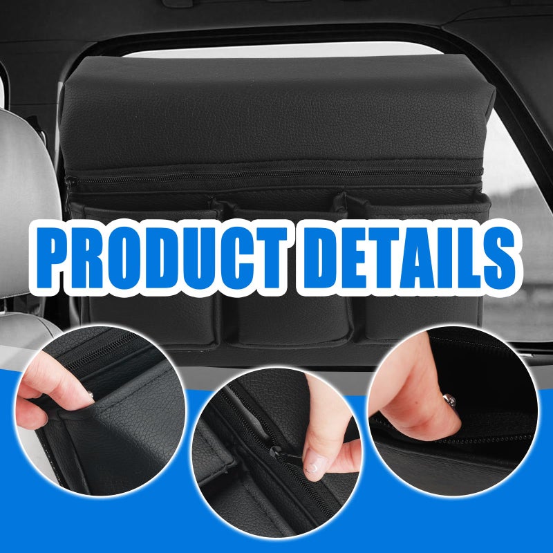 Figpade Car Armrest Storage Box for Window,Multi-Function Car Window Armrest Organizer with Multiple Storage Pockets,Arm Rest Organizer Cars Windows for Armrests and Increasing Storages - Image 4