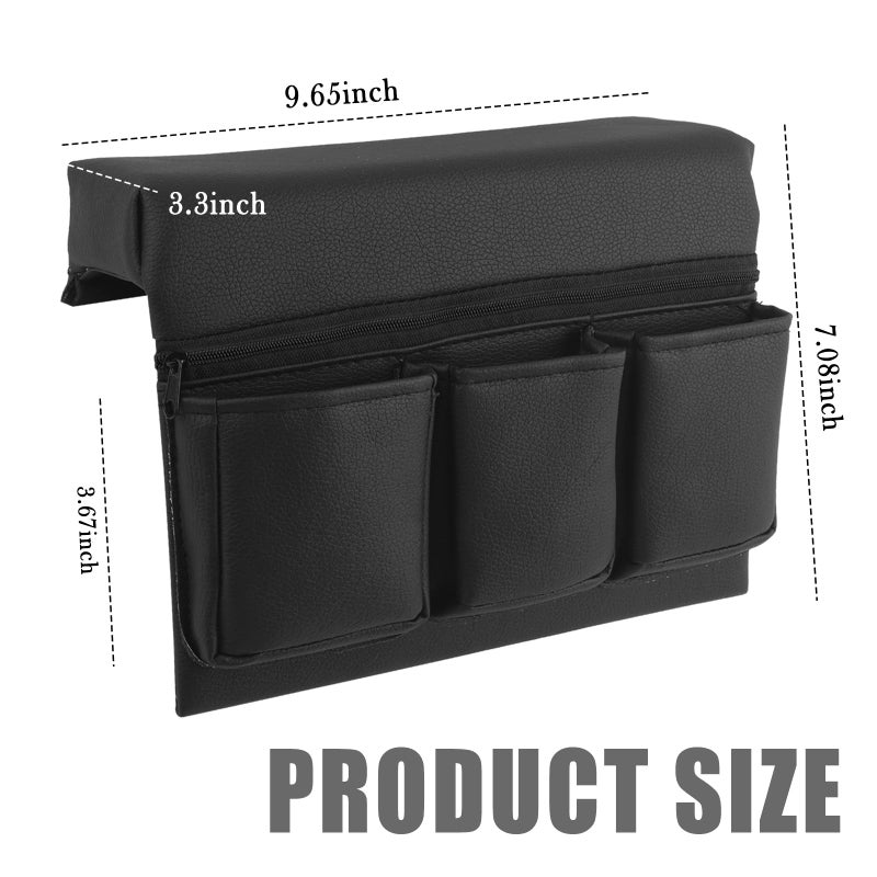 Figpade Car Armrest Storage Box for Window,Multi-Function Car Window Armrest Organizer with Multiple Storage Pockets,Arm Rest Organizer Cars Windows for Armrests and Increasing Storages - Image 2