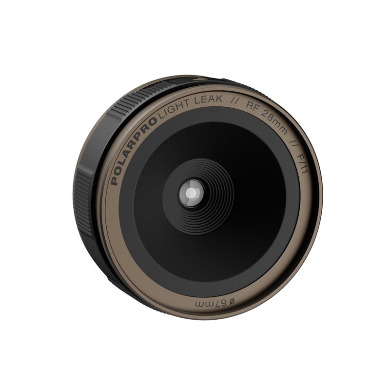 PolarPro LightLeak Lens 28mm Dispo Film Look for Digital Cameras Adjustable Light Leak Ring Fixed F11 Aperture Vintage Disposable Looks wSoft Focus Grain Lens Flares for Canon RF Mount - Image 2