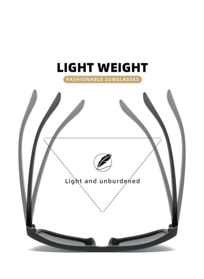 Generic Classic Polarized Sunglasses for Men Women Retro 100% UV Protection Driving Sun Glasses  - Image 5