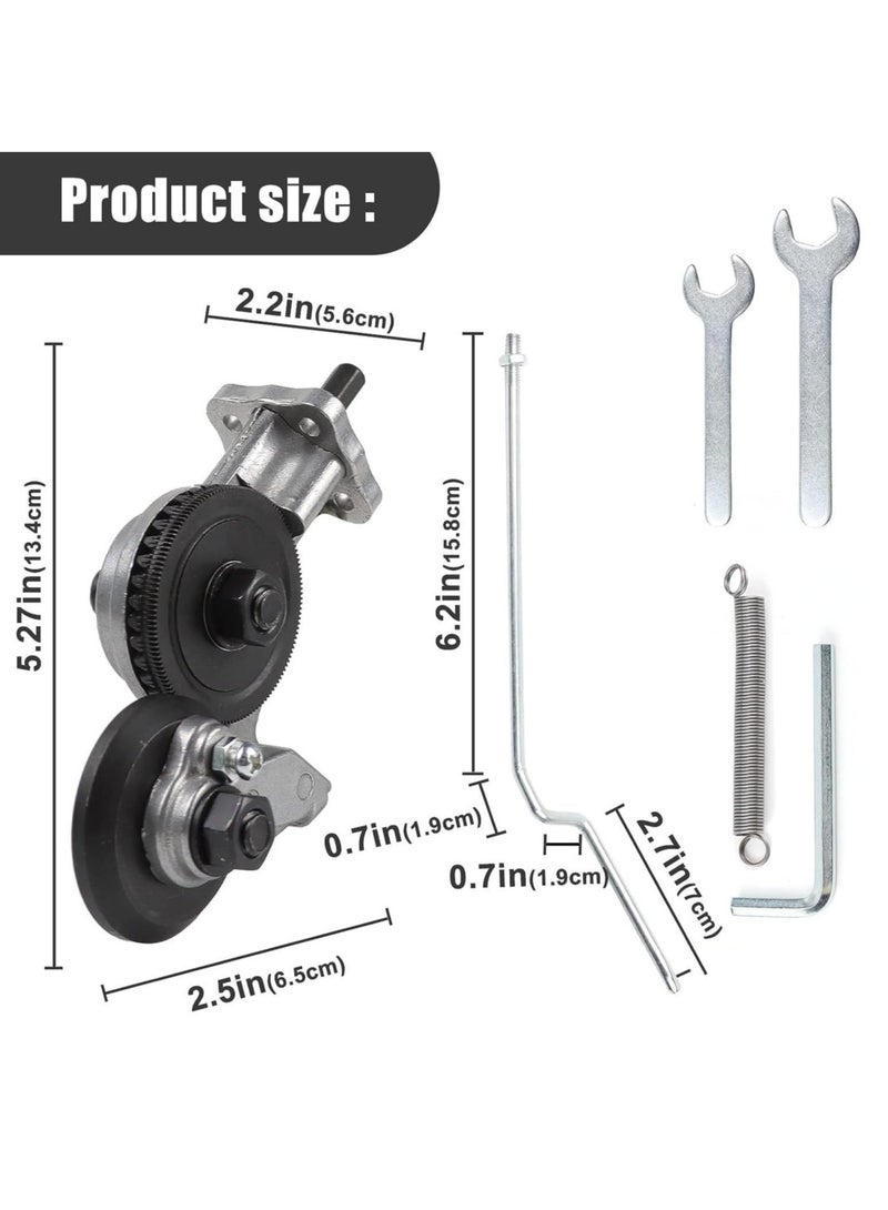 Electric Drill Plate Cutter, Metal Nibbler Drill Attachment, DIY Metal Drill Attachment, Electric Drill Plate Cutter Attachment for Cutting Iron, White Sheet, Steel, Copper, Aluminum.  - Image 5