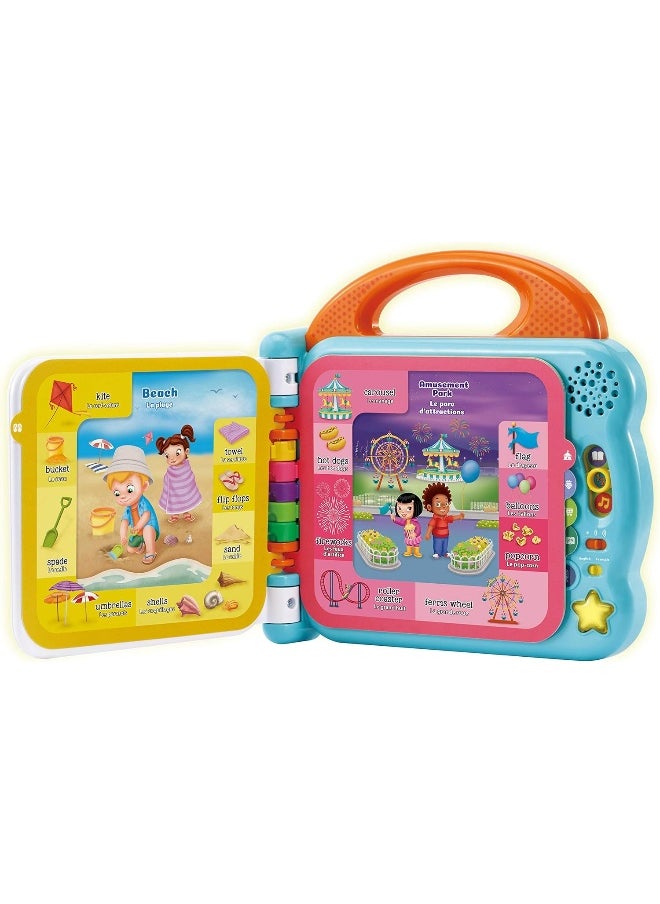 LeapFrog 100 Words About Places I Go Learning Book, Pre School For Kids, Musical Learning Toy With Objects And People, Educational Toy With Facts And Sound Effects, Ages 18 Months +  - Image 2