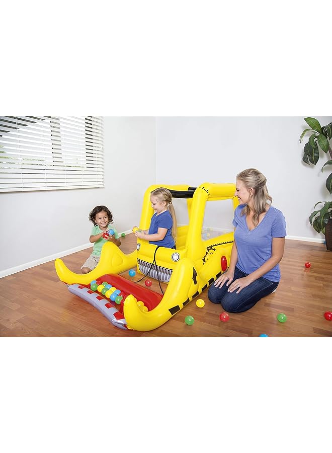 بست واي 1.98MX 1.05MX 84 سم جرافة 25 حفرة كرات 1.98MX 1.05M - Image 2