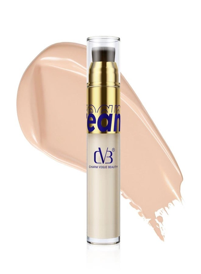 سي في بي كريم أساس سائل بتغطية كاملة من سي في بي - قوام خفيف، تغطية كاملة، يدوم طويلاً، ولمسة نهائية ناعمة | 30 مل، C-227 - Image 1