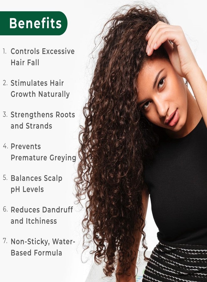 Aroma Treasures Hair Growth Serum For Scalp (Spray), Hibiscus & Bhringraj Scalp Rasa, Controls HairFall & Boosts New Hair Growth, In-Vivo Tested, For Men & Women, Non-Sticky, Water-Based Formula (60ml) - Image 4
