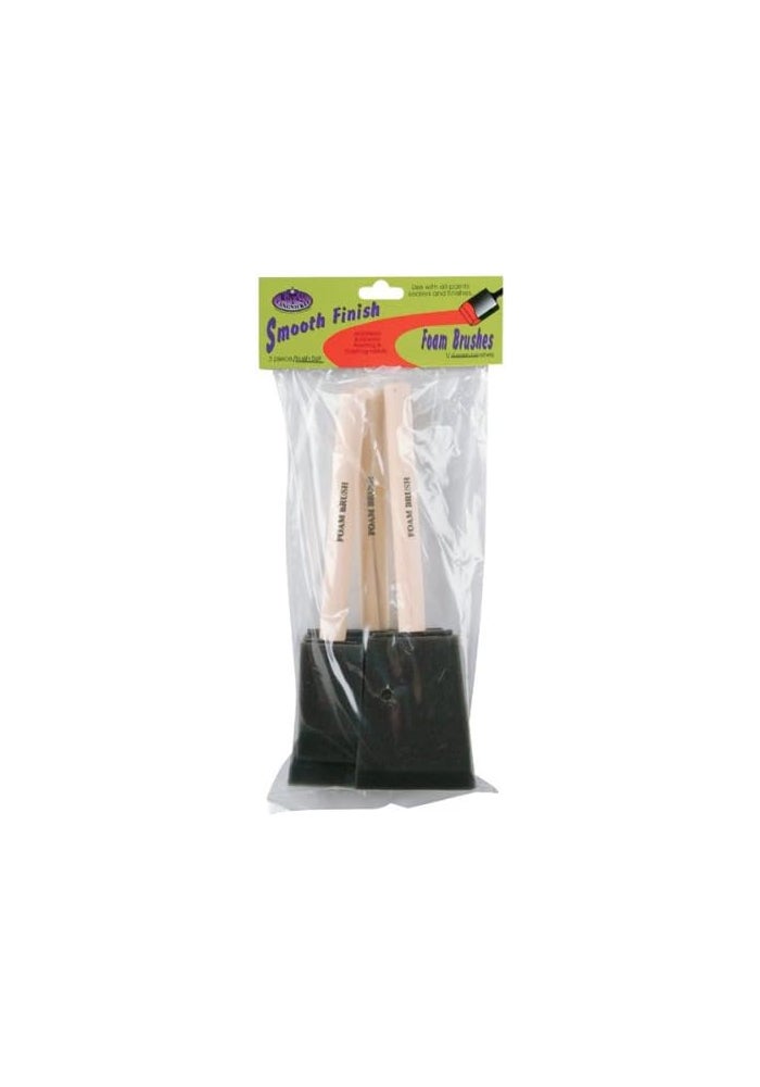 Royal Crafter's Choice Foam Brush Set - 3 Assorted Sizes for Painting and Crafting - Image 3