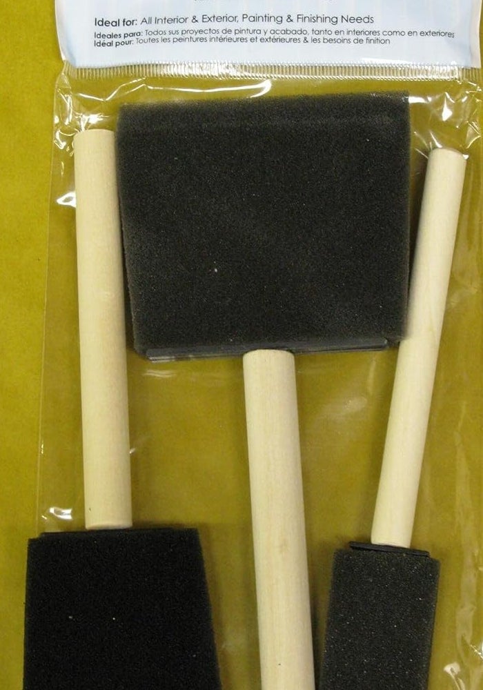 Royal Crafter's Choice Foam Brush Set - 3 Assorted Sizes for Painting and Crafting - Image 4