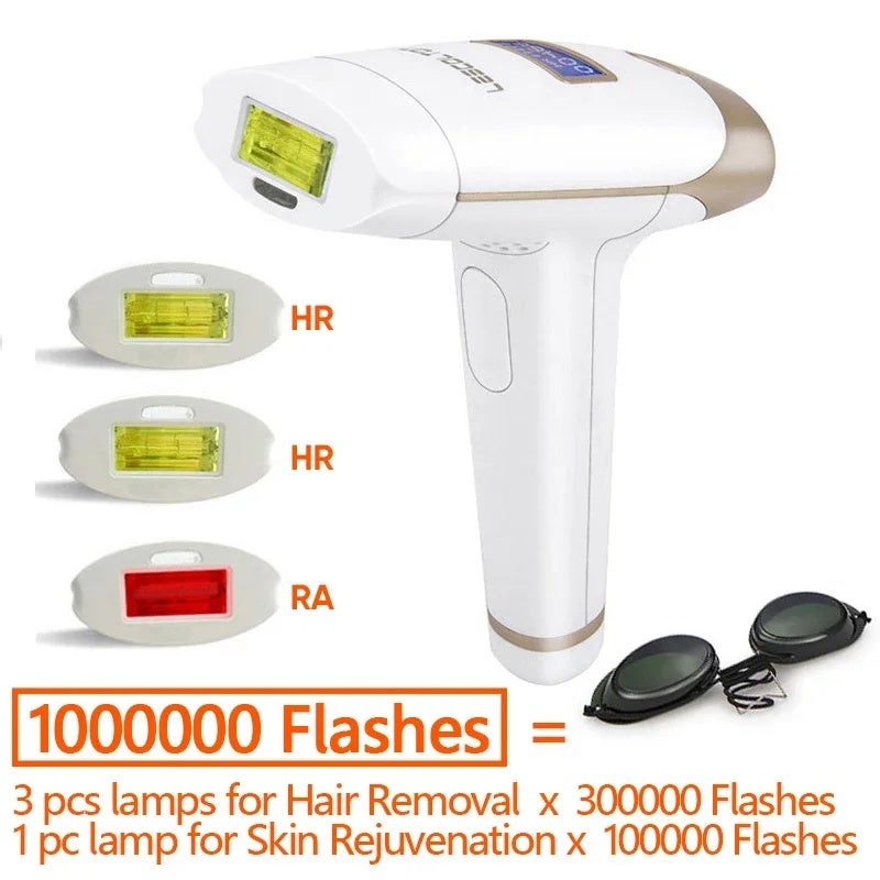 ليسكولتون جهاز إزالة الشعر بالليزر Lescolton IPL Hair Removal 1000000 Flashes Laser Epilator LCD Display Home T009i Permanent Bikini Trimmer Electric depilador - Image 1