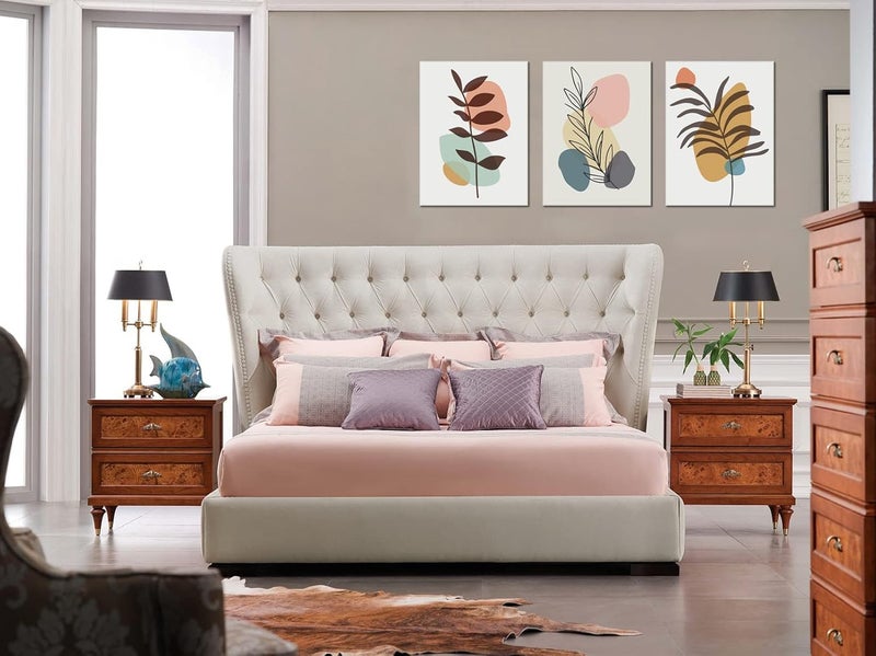 Faxiasho Boho Leaf Canvas Prints - 3 Panels - Image 3
