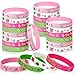 Capoda 24 Pcs One in a Melon Party Decorations Watermelon Themed First Birthday Wristbands Summer Fruit Party Silicone Bracelets for Kids 1st Birthday Baby Shower Supplies - Image 3