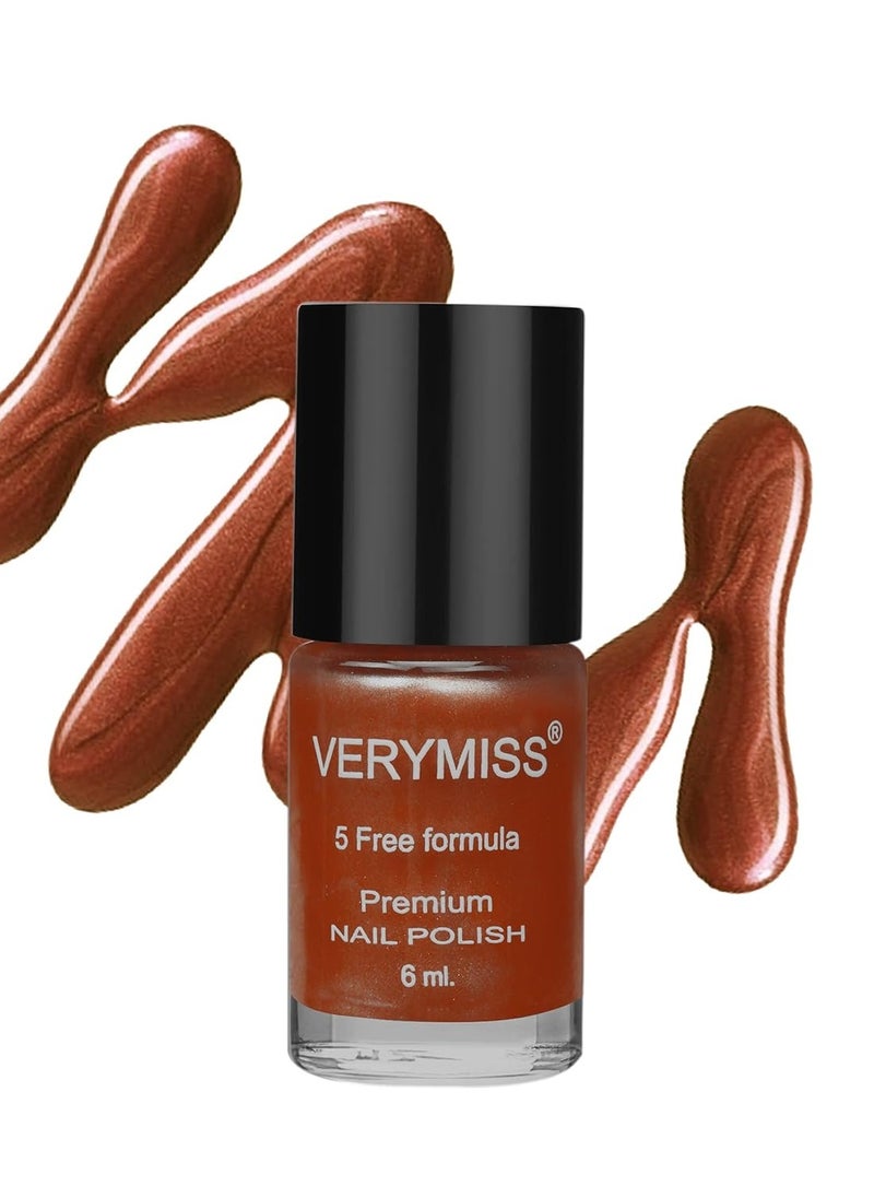 VERYMISS - Verymiss Premium Pearl Nail Polish 6 ml 244 Bare Blush - Image 1