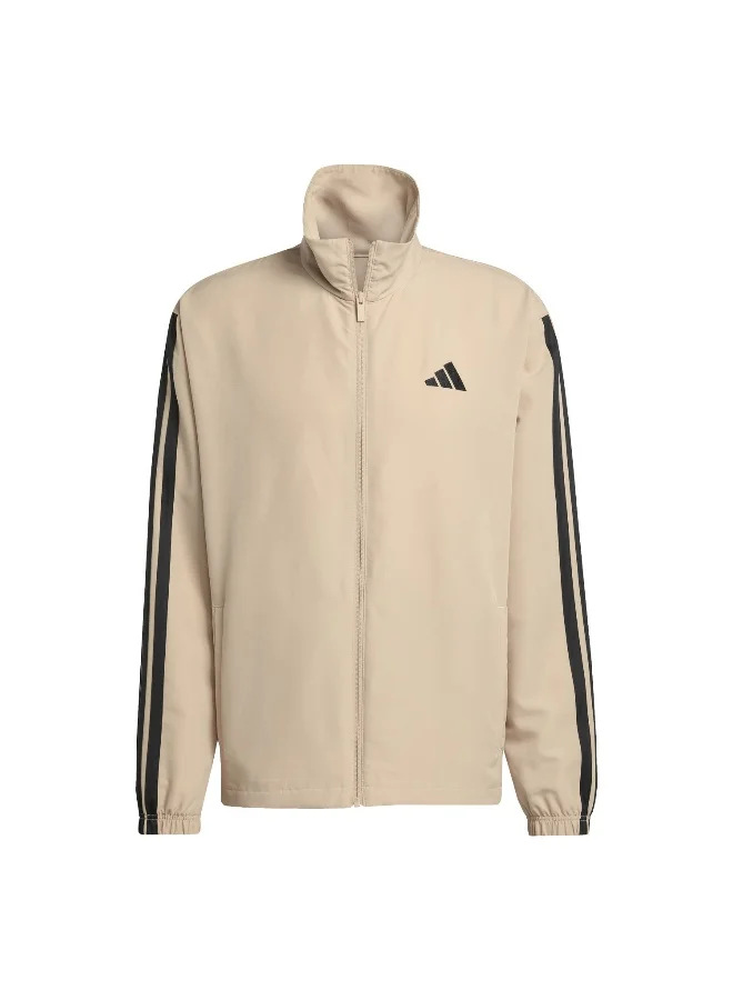 Adidas Adidas M 3S Wv Tt Ts Brown Tracksuit Suits For Men