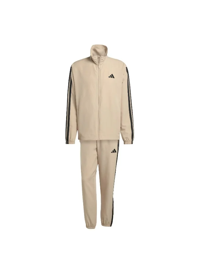 Adidas Adidas M 3S Wv Tt Ts Brown Tracksuit Suits For Men