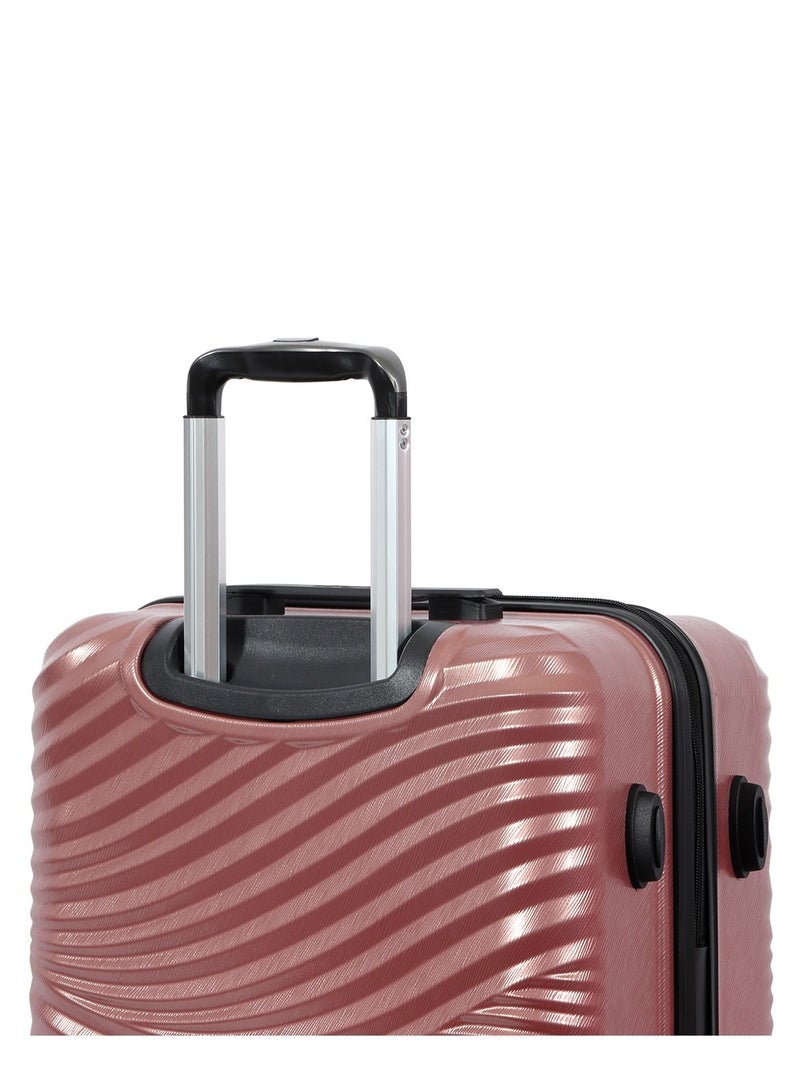 Biggdesign Biggdesign Lightweight Moods Up Carry On Luggage with Spinner Wheel and Lock System Rose Gold 28-Inch - Image 5