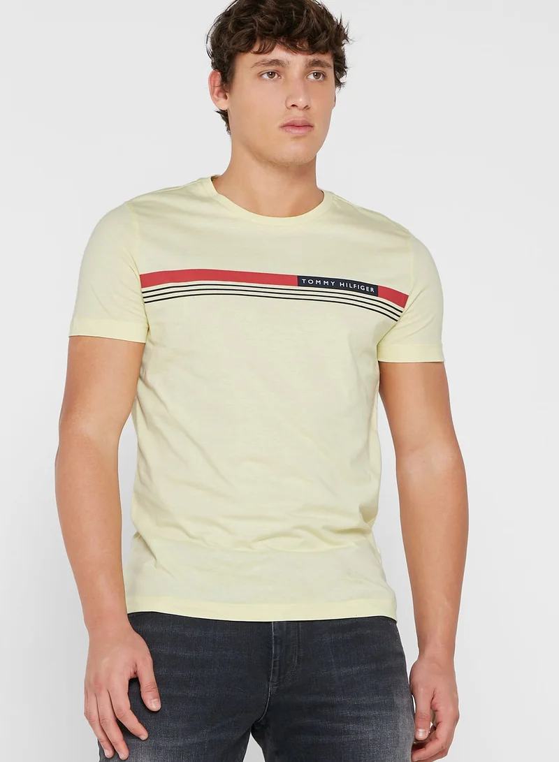 TOMMY HILFIGER Logo Crew Neck T-Shirt